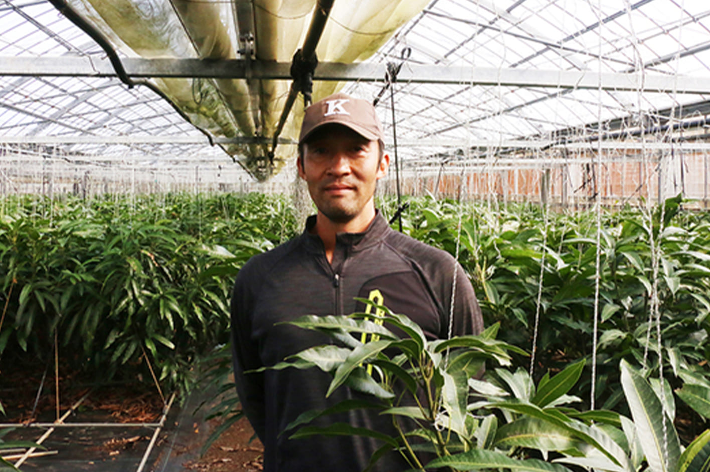 ミナバ果樹園・可部裕文氏